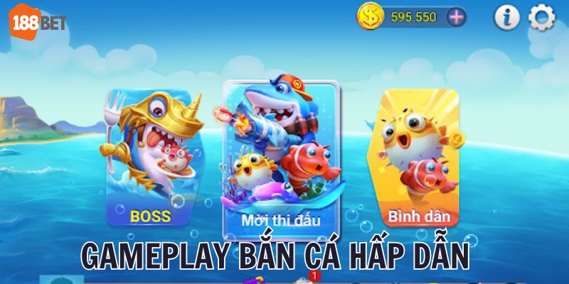 Gameplay game bắn cá đơn giản nhưng cực thu hút