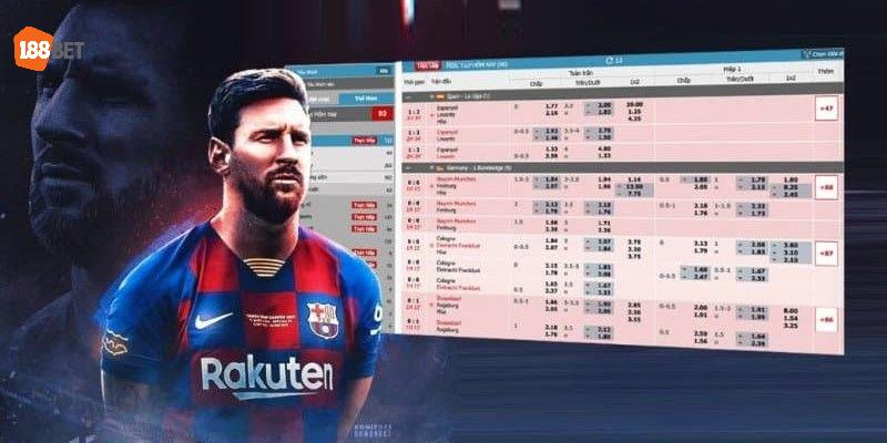 Tính chính xác và tiện lợi khi đặt cược kèo 188bet 