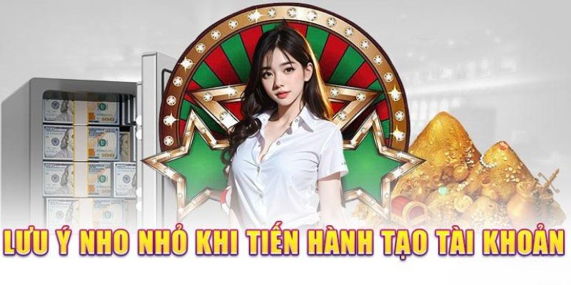 Những lưu ý khi tạo lập tài khoản tại Thabet