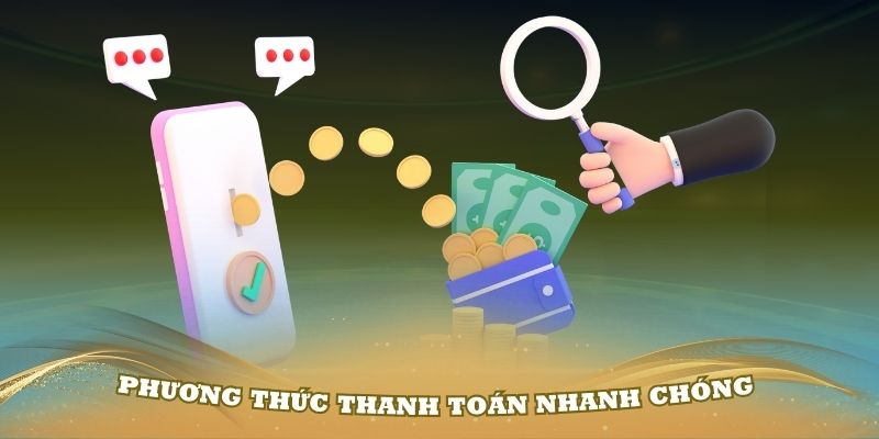 Phương thức thanh toán nhanh chóng tại Alo789